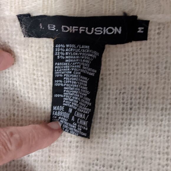 Vintage medium wool blend sweater - Picture 4 of 4